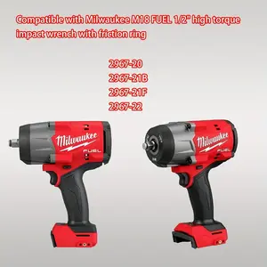 FUEL 1/2" High Torque Impact Wrench 49-16-2967 Protective Boot, Featuring a Friction Ring Protective Boot, Designed to Work with The Milwaukee M18 FUEL 1/2" High Torque Impact Wrench 2967-20.(1 Pack)