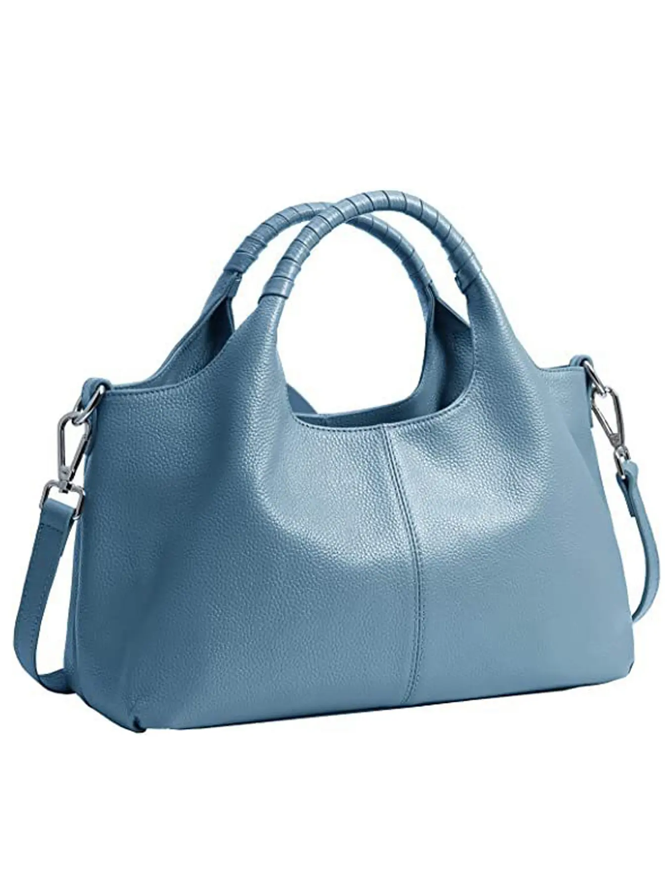 Leather Shoulder Bags Fashionable Shoulder Bag Purses and Handbags for Women Satchel Designer Cross Body Hobo Medium Size Tote Hobo Crossbody Bag Elegant Commuter Bag Trendy Commuting Bag