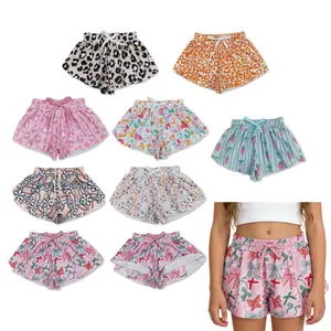 SS0592-Colorful Leopard Print Girls' Shorts for Summer | Ultimate Comfort Meets Trendy Style Kids Girls