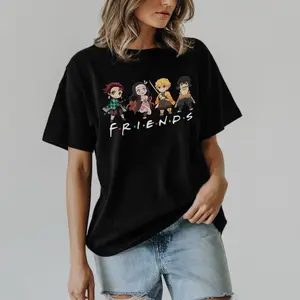 Demon slayer Anime Shirt, Anime Lover Shirt, Anime graphic shirt, Anime Manga Shirt, Anime nezuko kamado Gift Men and Women T-shirt