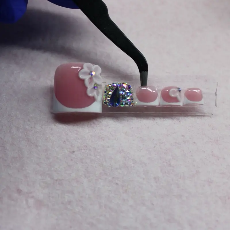 Acrylic Press on Toe nails Acrylic Press on Toe nails