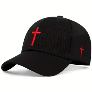Men's Adjustable Cross Baseball Cowboy Hat for Spring Summer Autumn Ideal for Gifts Graphic Hat Personalized Cap