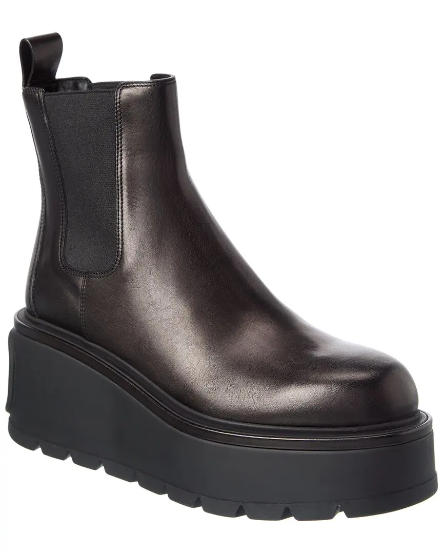 Valentino VLogo Leather Platform Boot Valentino VLogo Leather Platform Boot