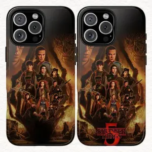 Stranger Thing 5 End of Beginning Phone Case, Goodbye Stranger Thing Phone Case Suitable for iPhone 17-12 Pro Max/Plus