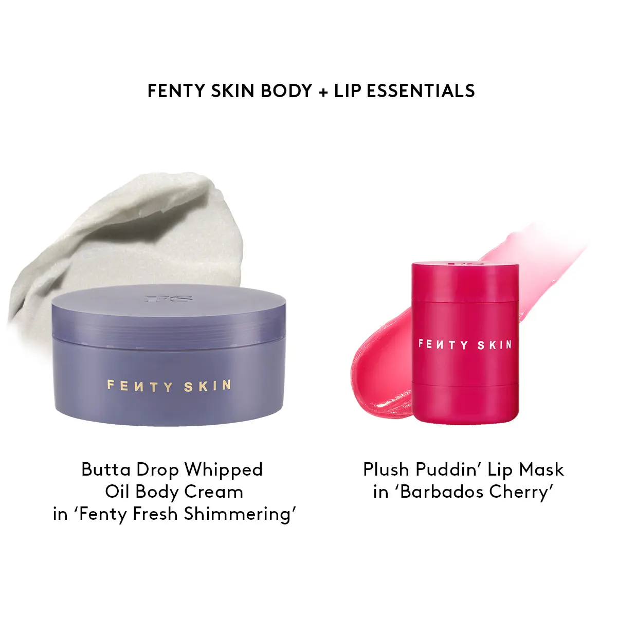 Shimmering Body Cream + Barbados Cherry Lip Mask