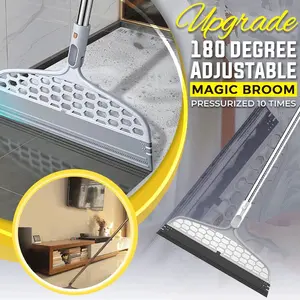 Rotate 180 Degree Wiper Mop Broom Tile Cleaning
