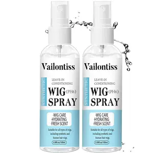 Synthetic Wig Leave-in Conditioner Spray, Cleans & Extends Wig Lifespan, pH 6, Hydrating with Coconut Oil, Easy to Comb, Soft & Refreshing | 3.38FL.OZ