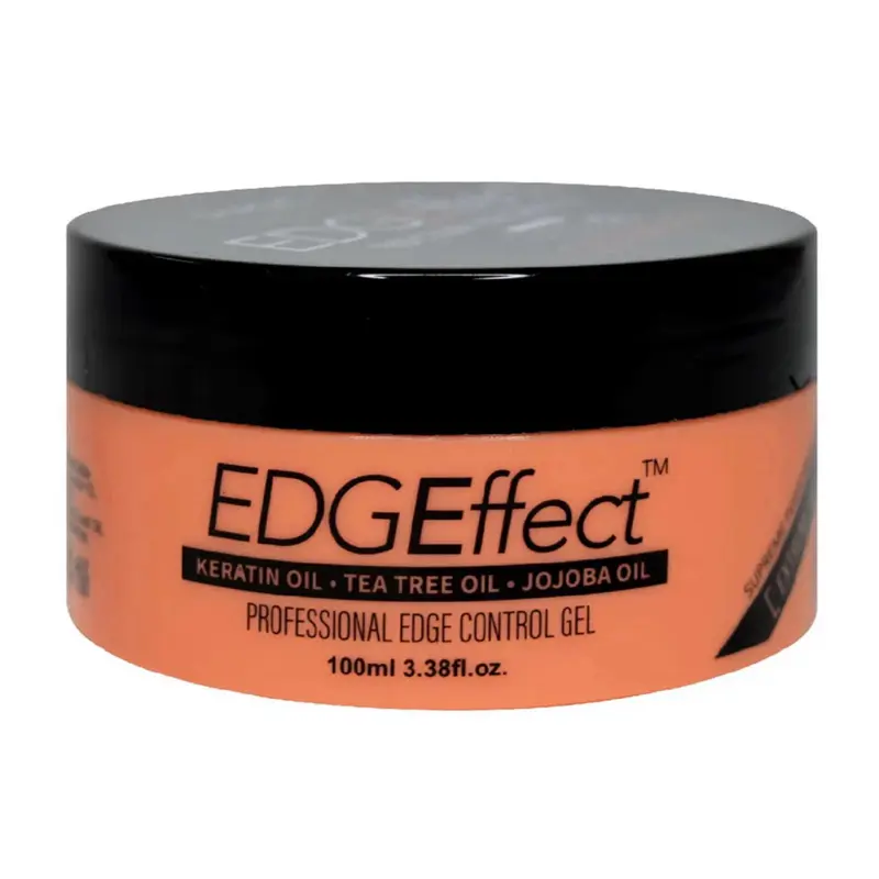 EDGEffect Magic Collection Professional Edge Control Gel with Keratin Oil Tea Tree Oil & Jojoba Oil Extreme Hold 3.38 Oz