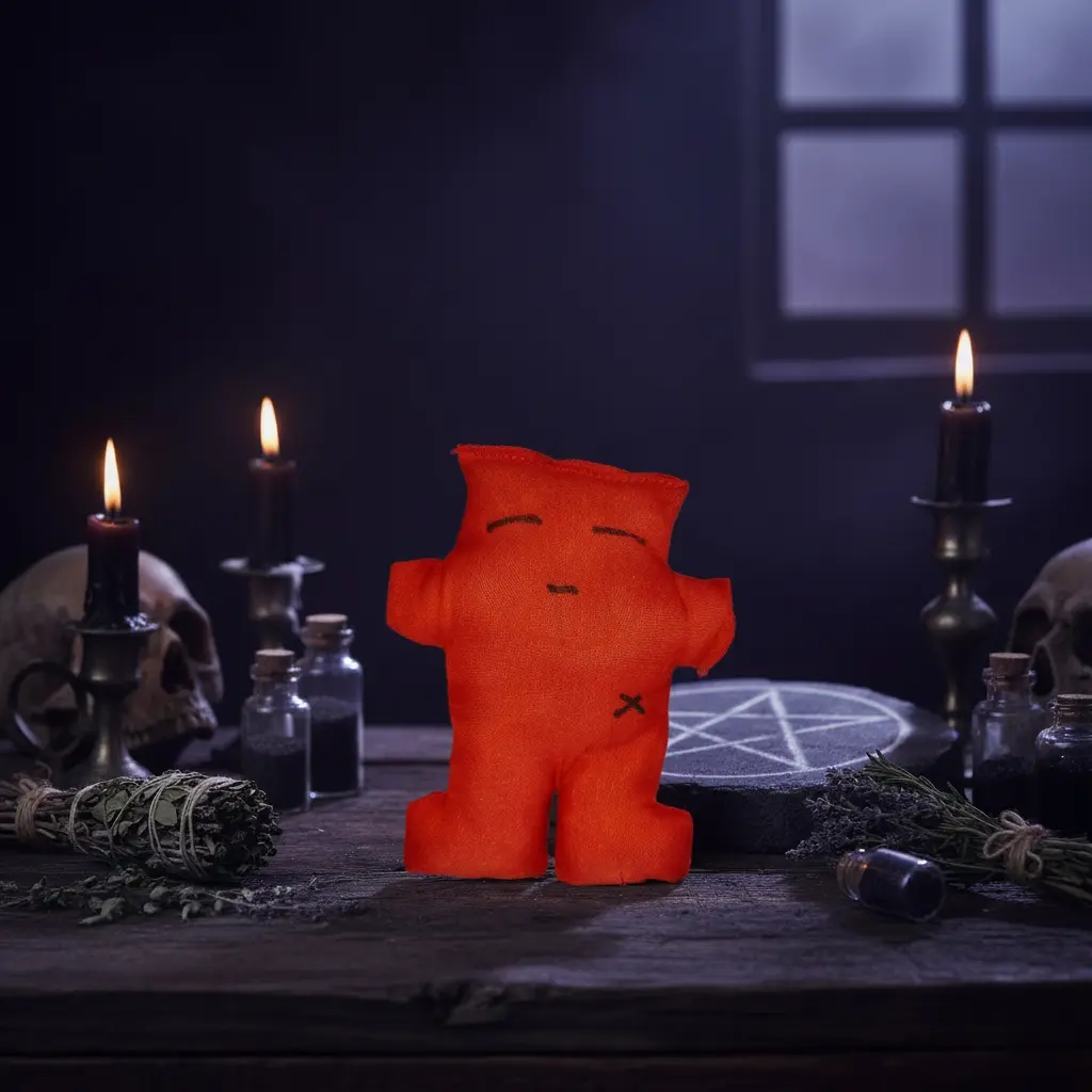Red Voodoo Doll