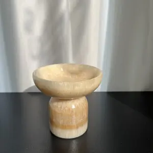 Natural Marble Decorative Ornament, Modern Minimalist Luxury Style, Aromatherapy Stone Tray, Daily and holiday Home Desktop Decoration for interior atmosphere enhancement