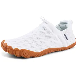 WateLves Barefoot Water Shoes Women Men Beach Breathable Walking Shoes Anti Slip Wide Toe Minimalist Zero Drop Sneakers for Travel Hiking Yoga#SpringStatements Greenish