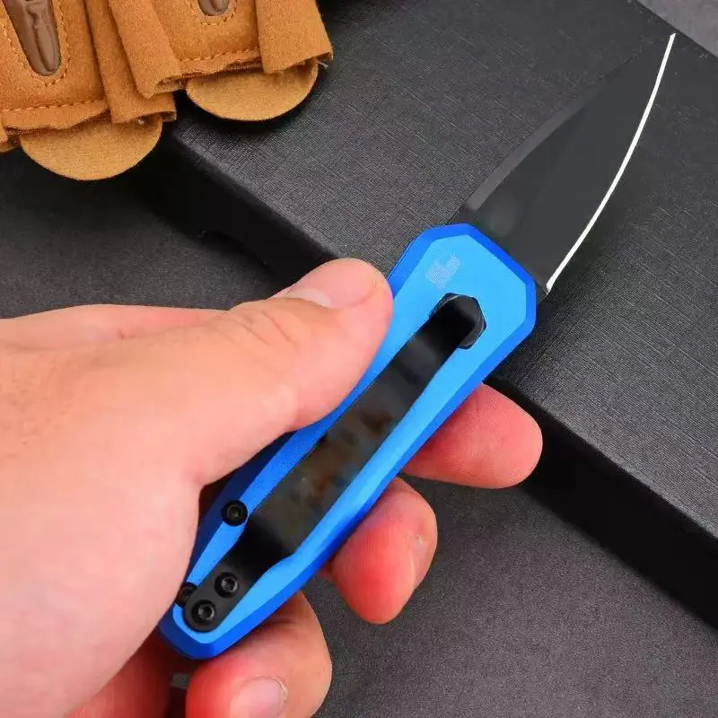 7500 Compact Mini Camping Pocket Knife - Utility Tool with Metal Blade and Handheld Grip for Outdoor Tasks
