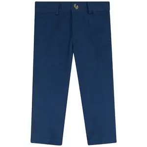 Brand Name - White Cotton Dress Pants, Comfortable Fit, Versatile Style for Men & Men's Wear, Available in Various Colors