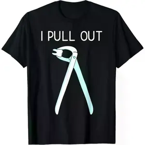 Soft Cotton Unisex T-Shirt with Dental Forceps Graphic – Perfect Dentist Instrument Gift