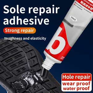 Shoe Sole Filling Glue, Hole Repair, Heel Wear, Soft Gel, Adhesive Rubber Shoe Sole, Repair Gel, Shoe Sole Special Glue, Waterproof Glue
