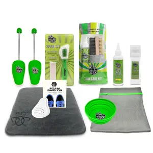 Shoelada Everything Bundle - Ultimate Shoe Cleaning Kit with Foam Cleaner & Brushes