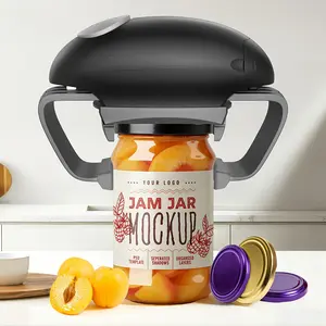 Electric Jar Opener Automatic for Seniors Arthritis Weak Hands Hands Free Kitchen Helper Fits Most Jar Sizes Smart Easy Use
