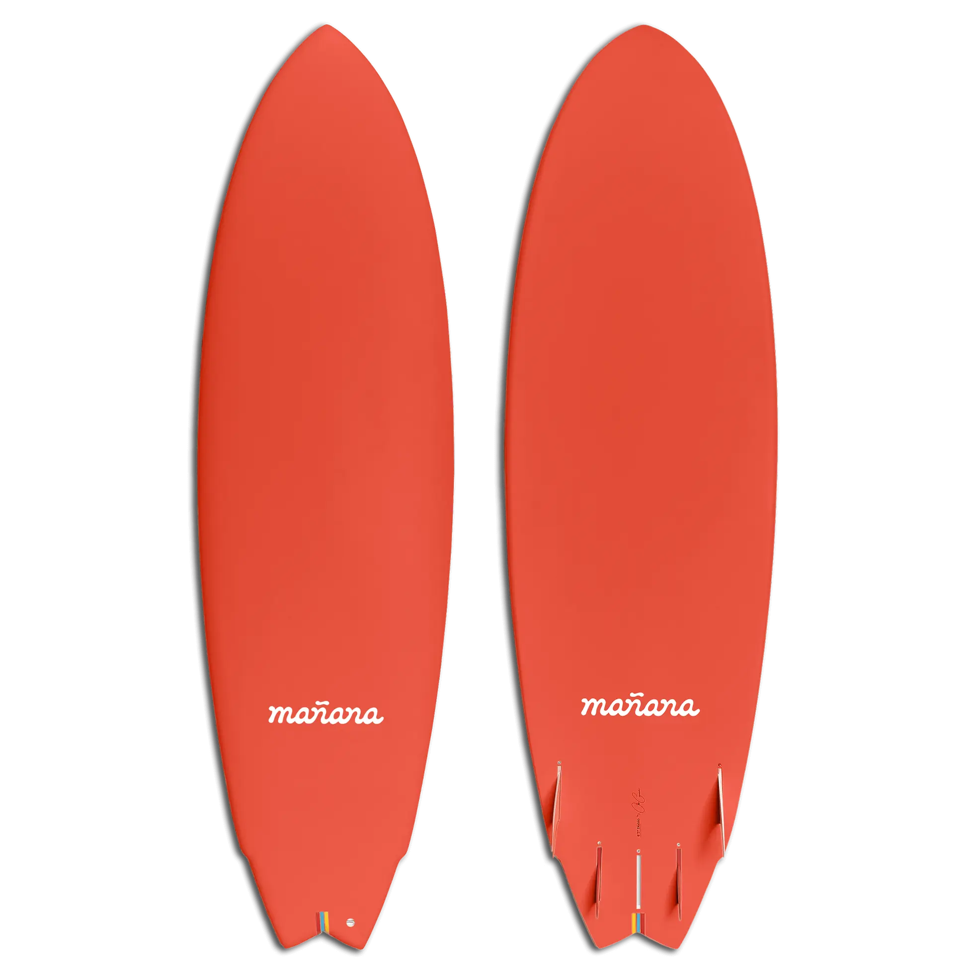 Mariana Diablo Manana Surfboard - Retro Camo Design, Perfect Universal Shortboard for Maximum Speed & Maneuverability, 1 Pack