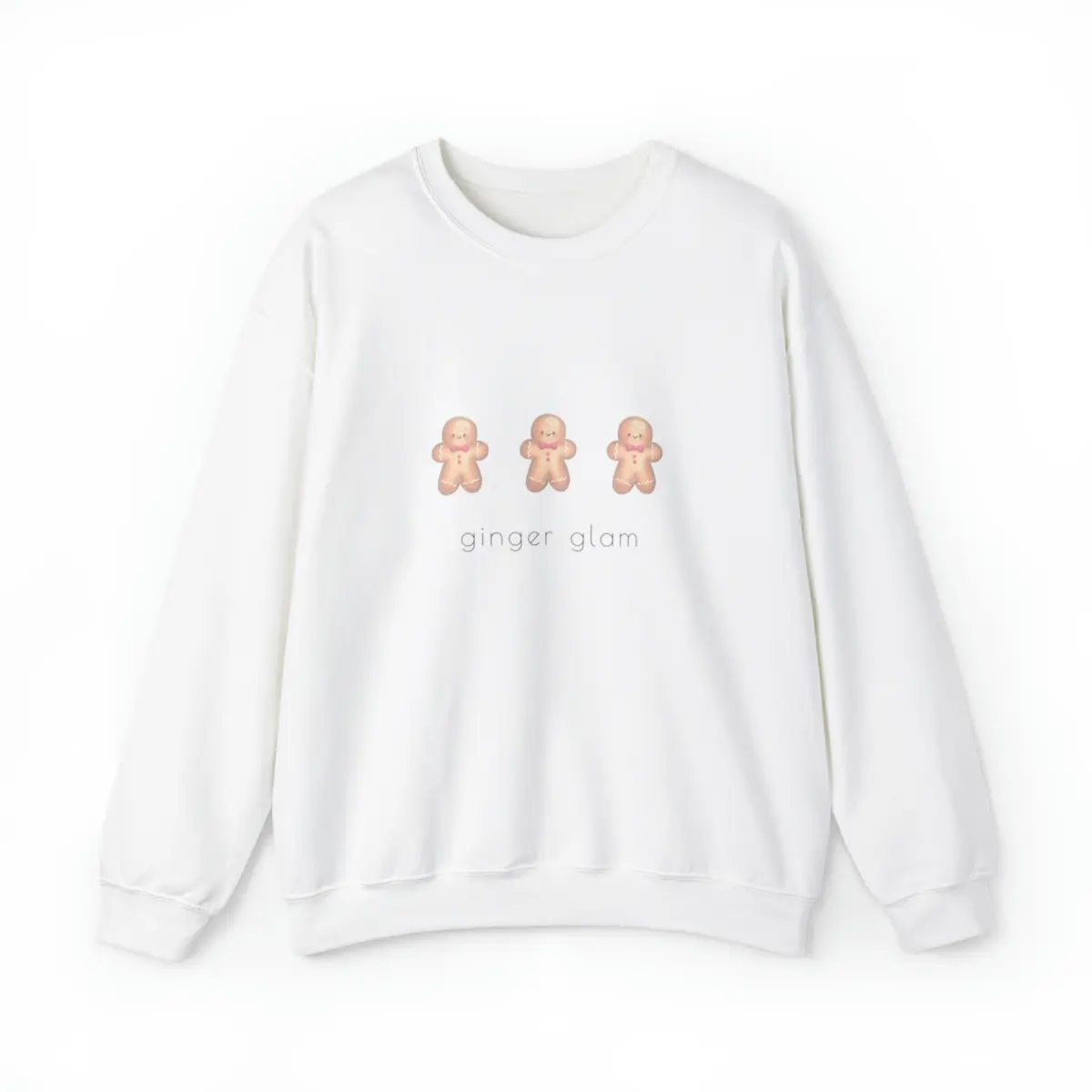 Copy of Gingerbread Sweater, Women's Sweater, Holiday Sweaters For Women, Winter Sweatshirt, Christmas Gifts, Christmas Crewneck, Cute Sweater