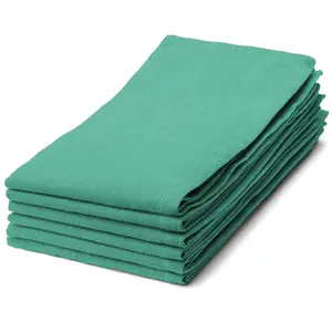 Green Cotton Napkins