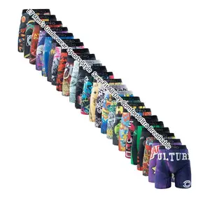 6Pcs Men Underwear Boxers Breathable Mesh Crotch Man Swimming Underpants Plus Size Mens Panties Trunks Men's Boxer Briefs