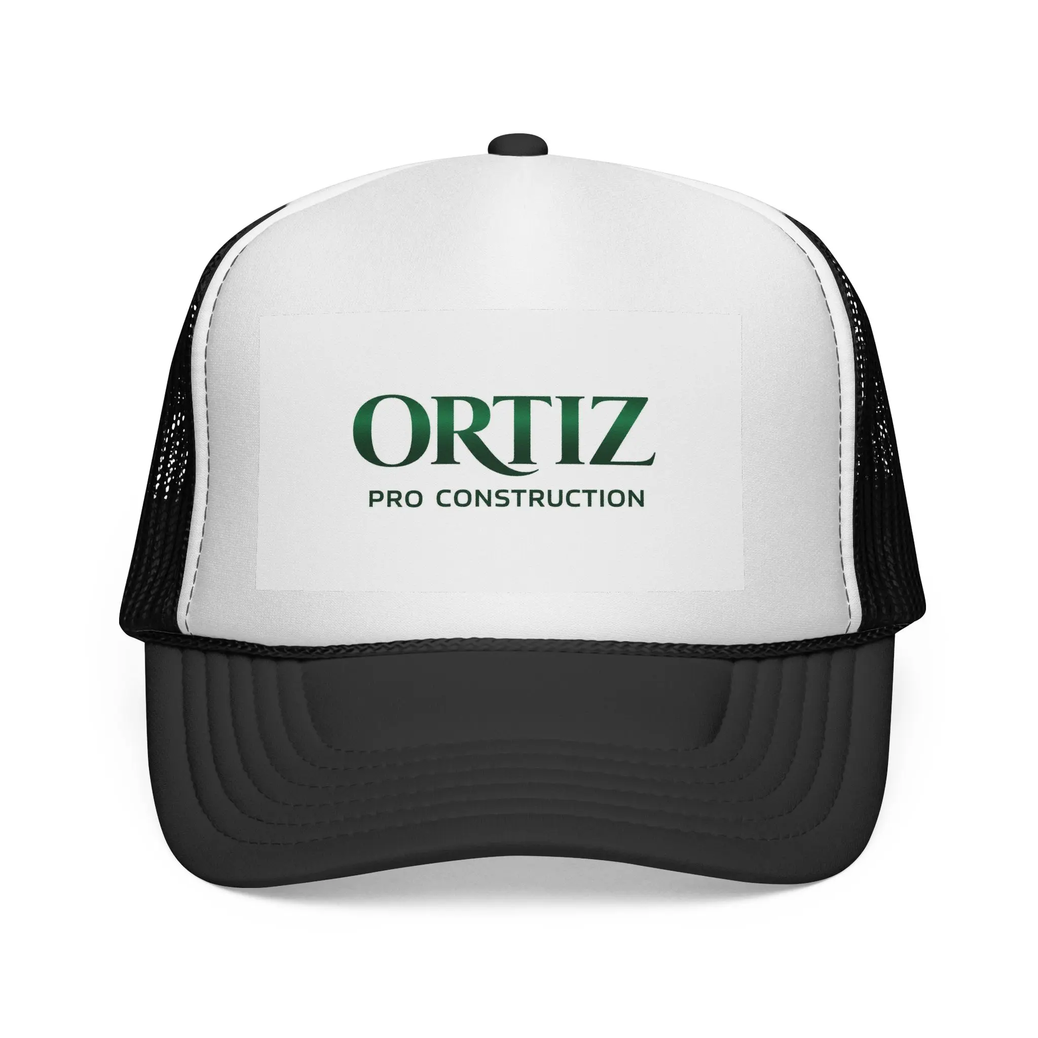 Ortiz Pro Construction Trucker | Embroidered Logo Mesh Cap
