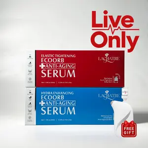 LACHATRE BEAUTY: 24Hours Nano Set with Red EcoOrb and Blue EcoOrb Anti-Aging Serum Free Gift Nano-Mist Limited Release Live Only Single-use Serum Anti-Wrinkle Moisturize Hydrating Vegan Hyaluronic Acid Retinol Niacinamide Copper Tripeptide SummerVibes Hyd