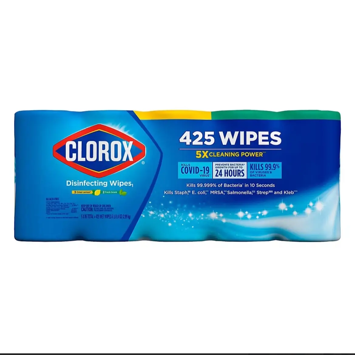 Clorox Disinfecting Wipes Value Pack, 5 pk.