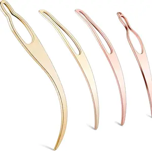 Braid Hair Dreadlocks Needle Weaving Crochet for Braid Craft - Metal Loc Tool