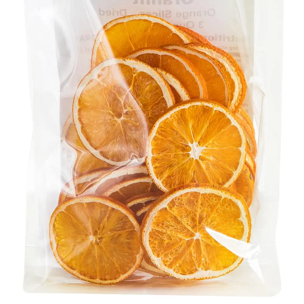 Dried Orange Slices 3oz/85g (23 to 37 slices) - Fruit Snack ,Fruit Dry Snack