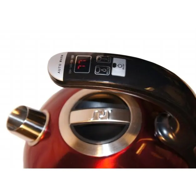 SUNPENTOWN SK-1800R 1.8L Multi-Temp Intelligent Electric Kettle, Cordless, 1.8 Liters