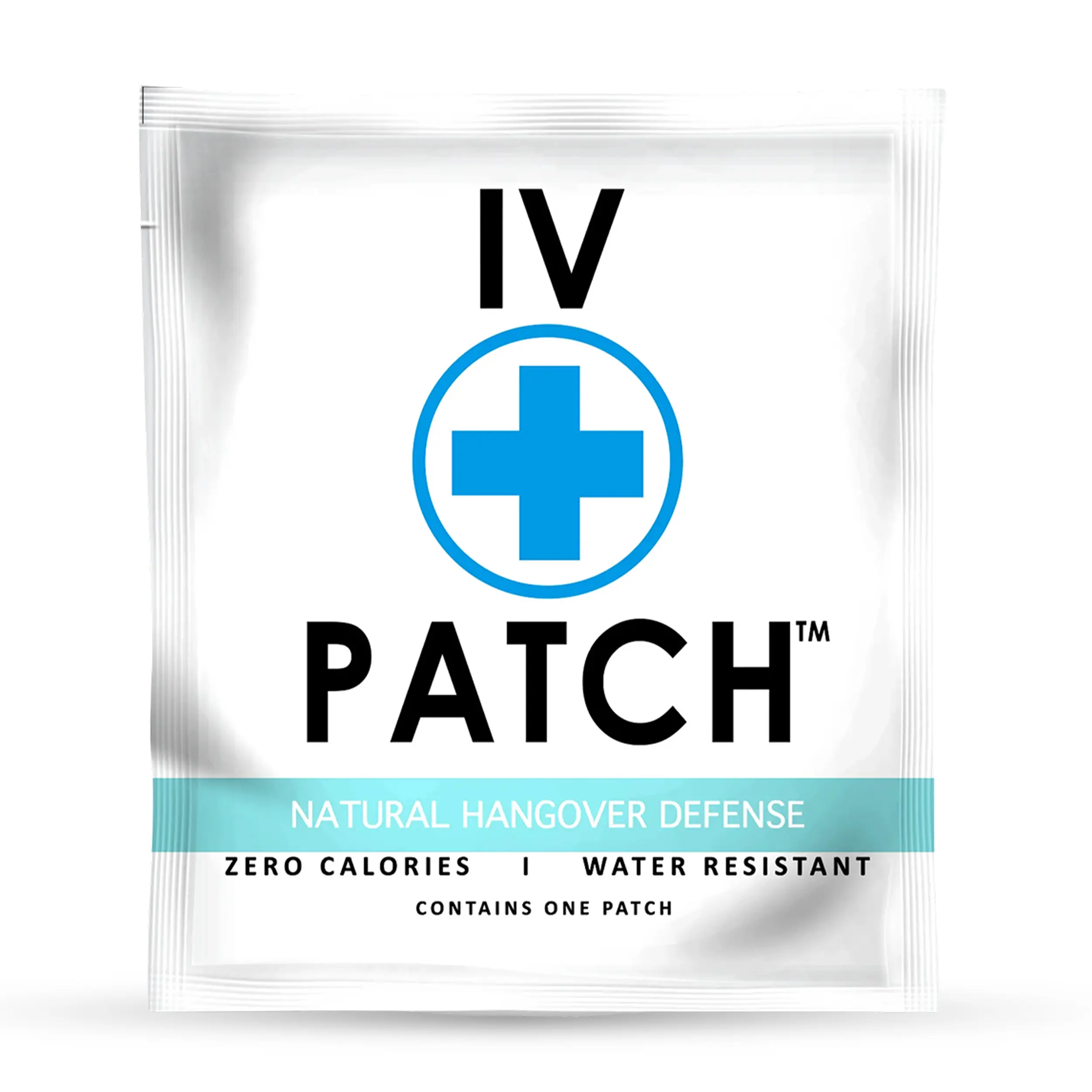 IV Party Supply Accessory Patch - 0-Calorie, Waterproof, Hydrating Natural Hangover Defense & Skin Protection Recovery Patch for Nights Out, Hydration