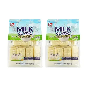 HAITAI Korean Milk Rice Cakes 240g x 2 Packs Non-Fried Creamy Snack