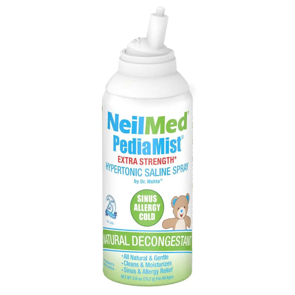 NeilMed PediaMist Extra Strength Hypertonic Saline Spray 75ml