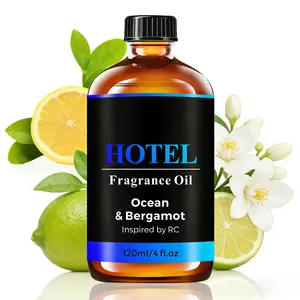 Hotel Essential Oil Inspired by The Ritz-Carlton Fragrance Oil - 120ml 4oz Scented Diffuser Oil for Candles, Diffusers & Humidifier, Car Air Freshener, Perfume, Flavored Air