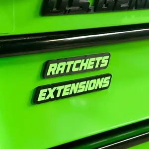 Personalized Toolbox Magnetic Labels (10 Pack)