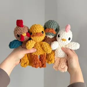 Baby Millie Chicken and Her Cute Friends – Crochet Amigurumi Collection for Anyone Who Loves Soft Handmade Toys