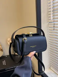 New Fashion Solid Color Box Bag, Fashionable Box Bag, Versatile Simple Casual Shoulder Crossbody Handbag, Perfect for Shopping Commuting Travel