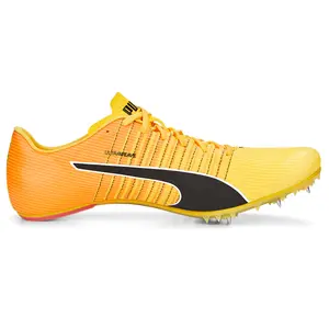 PUMA Mens Evospeed Tokyo Future 4 And Field Running Sneakers Shoes - Orange, Yellow