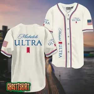 Michelob Ultra USA Flag Baseball Jerseys