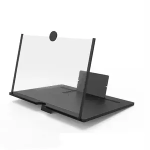 12 Inch Mobile Phone Magnifier, Ultra HD Screen Enhancer for Enhanced Visual Clarity, Ideal for Landscape Photography & Video Observation, Smartphone Holder