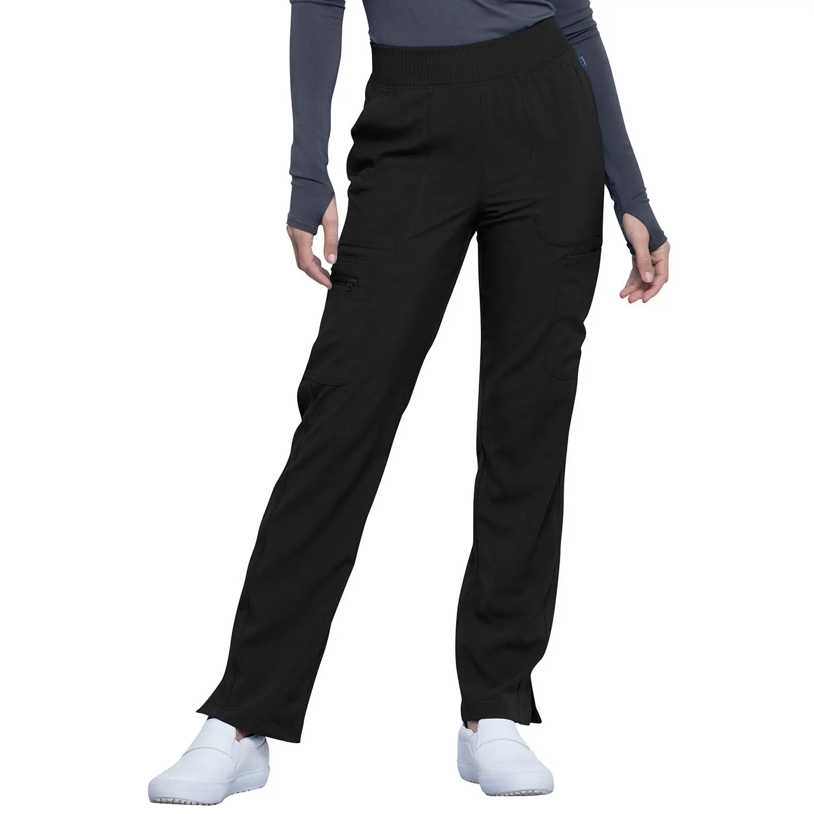 Cherokee Infinity Tall Mid Rise Tapered Leg Pull-on Scrub Pants