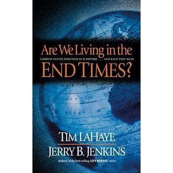 Used Literature Book - "Are We Living in the End Times?" by Tim LaHaye (Soft Cover, Tyndale House Publishers, Inc., Reading Materials for Religious Individuals, Humanities & Social Sciences, Religion & Philosophy)