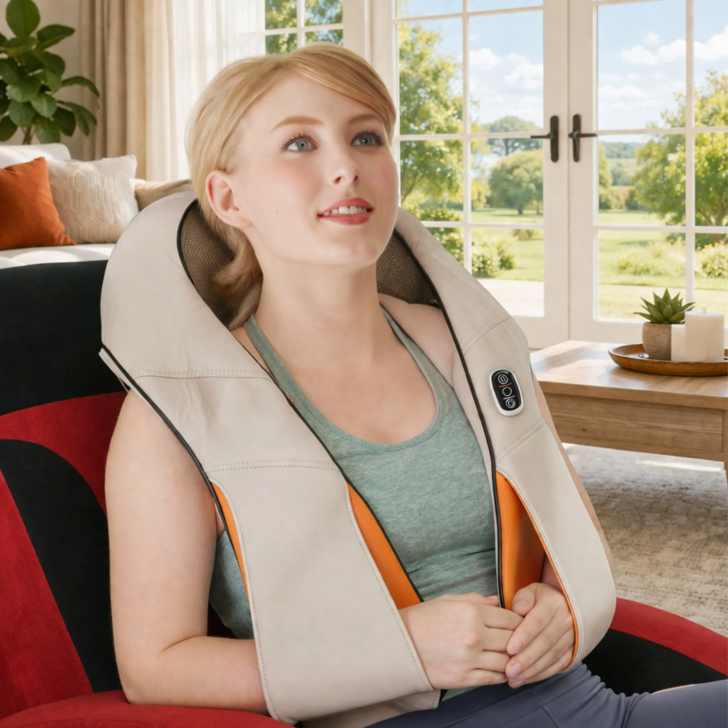 Carepeutic Deluxe Swedish Shiatsu Full Body Massager with Heat Therapy
