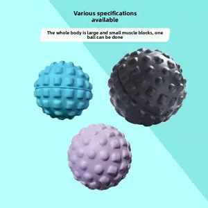 Fascia Ball Massage Ball Muscle Relaxation Hand Foot Bottom Waist Shoulder Neck Back Yoga Fitness Relaxation Hard Neck Meridian Ball Body Care Therapy