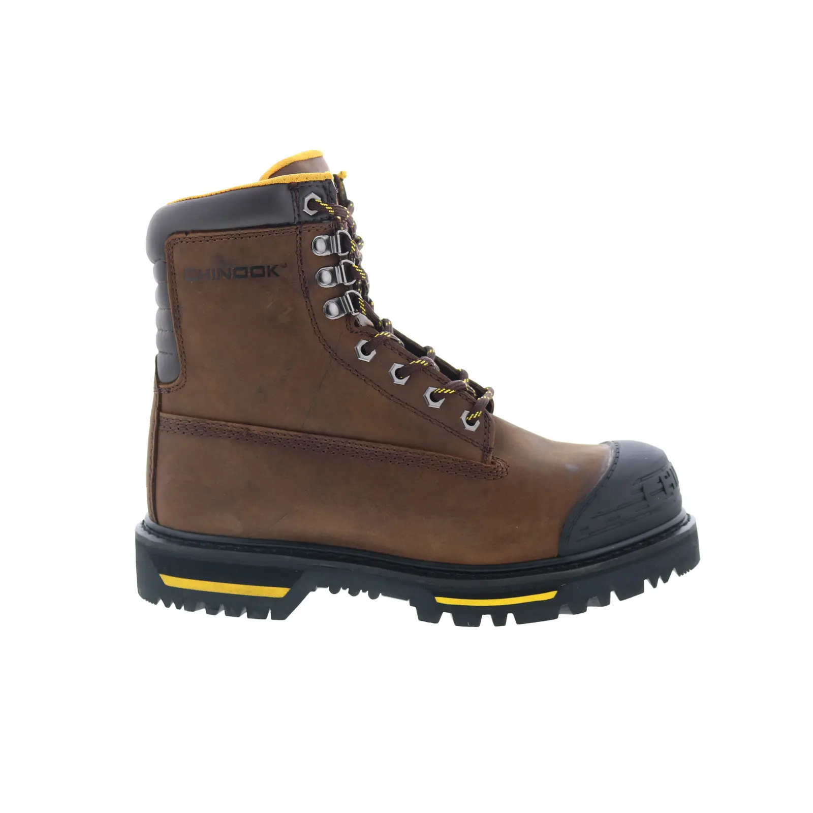 Chinook Tarantula Steel Toe SR 8" 8490B Mens Brown Work & Safety Boots