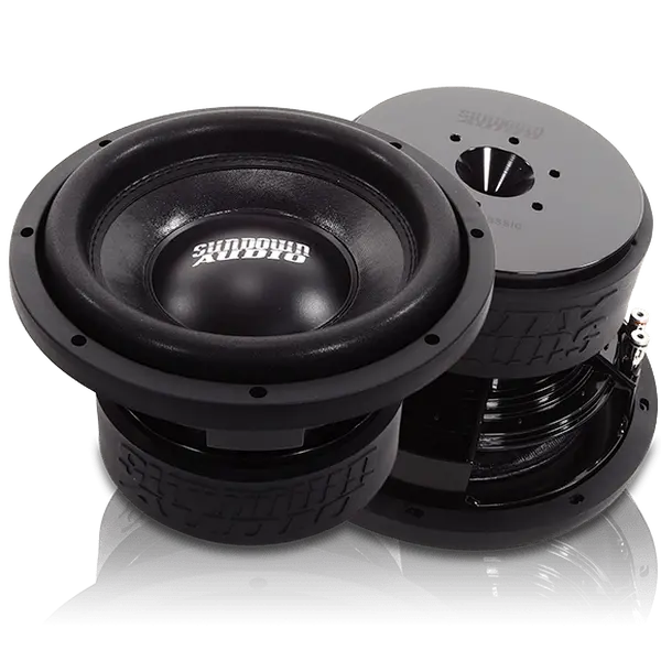 Sundown Audio SA-Classic SACL10D4 10-Inch 4-Ohm 750W Car Subwoofer (Car Speakers), Bolted Black Motor, 2.5-Inch High-Temp Copper Voice Coil Former, Heat Dissip., Enhanced Durability, Sound Upgrade, Optimized for Small Ported & Sealed Enclosures, 10 Inches