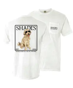 Shades - Newman The Goldendoodle Tee