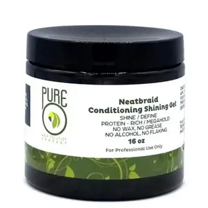 Pure O natural neat braid conditioning shining gel 16 oz