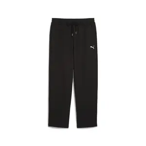 PUMA Mens Wardrobe Essentials Relaxed Drawstring Sweatpants Casual Drawstring - Black